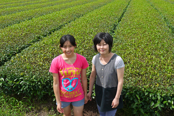 Tea grower in his grove